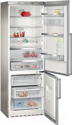 Холодильник с морозильником Siemens KG49NAI22R - в открытом виде