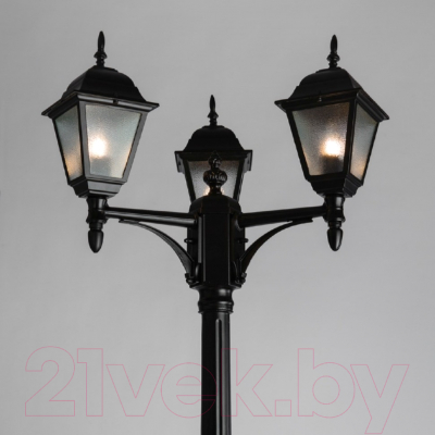 Фонарь уличный Arte Lamp Bremen Nero A1017PA-3BK