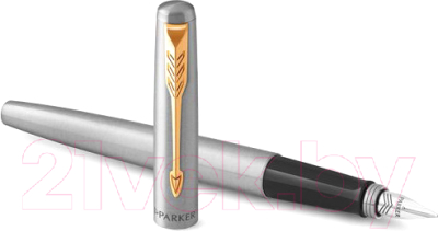 Ручка перьевая имиджевая Parker Jotter Stainless Steel GT 2030948
