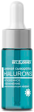 Сыворотка для лица BelKosmex Hialurons мгновенное увлажнение дневная ревитализирующий эффект (10г)