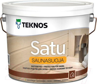 Пропитка для дерева Teknos Satu Saunasuoja (250мл)