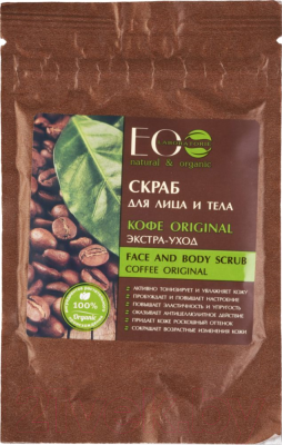 

Скраб для лица Ecological Organic Laboratorie, Кофе Original экстра-уход