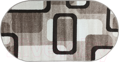 Коврик Витебские ковры Эспрессо овал f1347z7 (0.8x1.5)