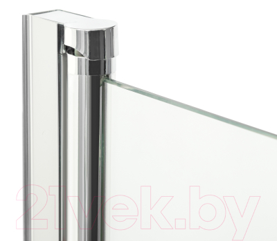 Стеклянная шторка для ванны Saniteco EU8806 (прозрачное стекло)