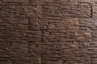 Декоративный камень бетонный РуБелЭко Сланец СЛ-004 (темно-коричневый) - 