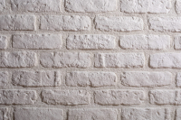 Декоративный камень бетонный РуБелЭко Кирпич Средневековый КС-001 (белый) - 