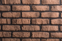 Декоративный камень бетонный РуБелЭко Кирпич Средневековый КС-011 (коричневый с тонировкой) - 