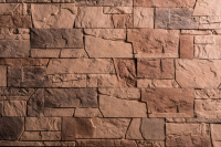 Декоративный камень бетонный РуБелЭко Доломит ДЛ-005 (коричневый с тонировкой) - 