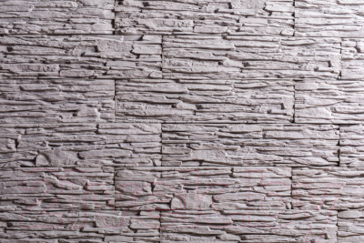 Декоративный камень бетонный РуБелЭко Сланец СЛ-006 (графитовый)