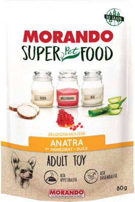 

Корм для собак Morando, Super Pet Food Duck