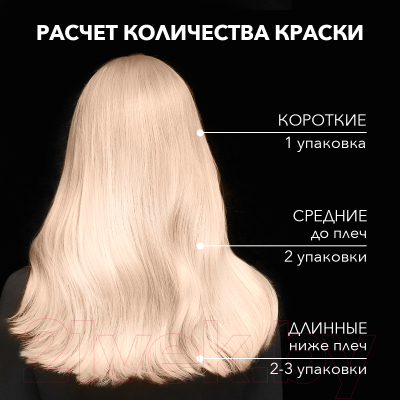 Крем для осветления волос Syoss Permanent Coloration осветлитель 10-13 (холодный и пепельный блонд)