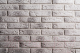 Декоративный камень бетонный РуБелЭко Кирпич Римский КР-013 (белый с тонировкой) - 
