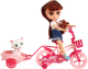 Кукла с аксессуарами Qunxing Toys Лори на прогулке / 58002 - 