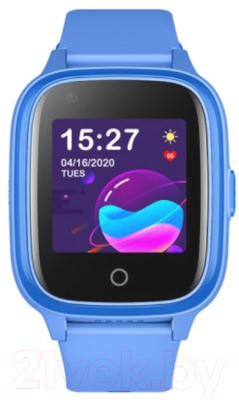 Умные часы детские Wonlex KT17 (голубой)