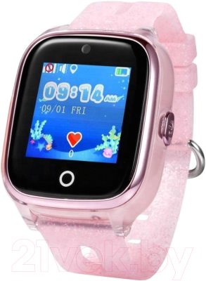 Умные часы детские Wonlex KidsTime KT01 (розовый)