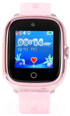 Умные часы детские Wonlex KidsTime KT01 (розовый)