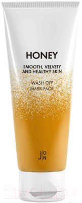 

Маска для лица кремовая J:ON, Honey Smooth Velvety and Healthy Skin Wash Off Mask Pack