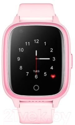 Умные часы детские Wonlex KT17 (розовый)