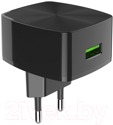 

Зарядное устройство сетевое Hoco, Черный, C70A QC3.0 / 6931474706638