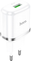Зарядное устройство сетевое Hoco N3 / 6931474729354 (белый) - 