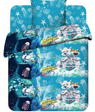 

Комплект постельного белья ВАСИЛЕК, Карибская тайна. Тинейджер 9623 / 216607