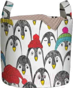 

Корзина для белья JoyArty, Пингвиний холод / gaba_11875_S