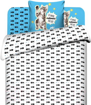 

Комплект постельного белья ВАСИЛЕК, Ловись, рыбка. Тинейджер 9674 / 216352