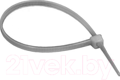 Стяжка для кабеля Rexant 07-1303-3 (100шт, серый)