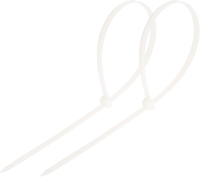 Стяжка для кабеля Rexant 07-0450-5 (100шт, белый) - 