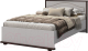 Полуторная кровать Мебель-КМК 1200 Сицилия 1 0852.27 (дуб портовый/белый) - 