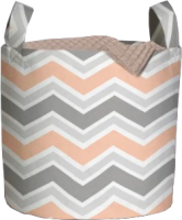 

Корзина для белья, Просторы зигзагов / gaba_6936_S