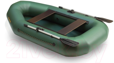 Надувная лодка Leader Boats Компакт-245 / 0073648 (зеленый)