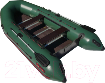 Надувная лодка Leader Boats Тайга Nova-320 Киль / 0066151 (зеленый)