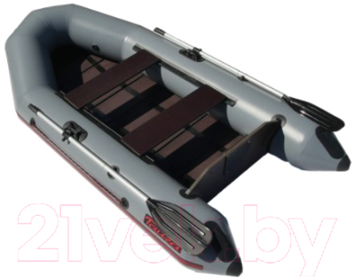 Надувная лодка Leader Boats Тайга-270Р / 0062145 (серый)