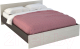 Двуспальная кровать Стендмебель Басса КР-558 (дуб белфорт/венге) - 