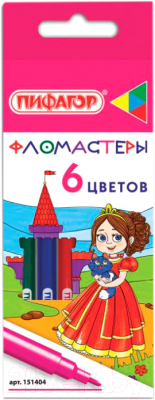 

Фломастеры Пифагор, Принцессы / 151404