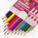 Миниатюра изображения товара Набор цветных карандашей Пифагор Фея / 181338 (12шт)