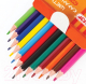 Миниатюра изображения товара Набор цветных карандашей Пифагор Котик/ 181340 (12шт)