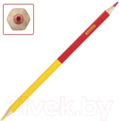 Набор цветных карандашей Пифагор Джип/ 181342 (12шт)