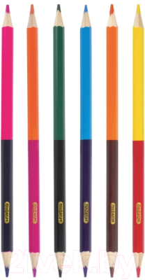 Набор цветных карандашей Пифагор 181366 (6шт)