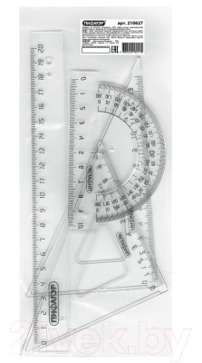 Изображение товара Набор для черчения Пифагор 210627