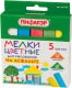 Миниатюра изображения товара Набор мела канцелярского Пифагор 221170 (5шт)
