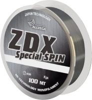Леска монофильная Allvega ZDX Special Spin 0.60мм 100м / ZDX10060 (светло-серый) - 