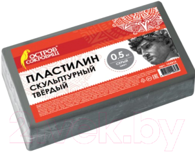 

Пластилин скульптурный Остров Сокровищ, 104815