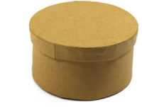 

Заготовка для творчества No Brand, Шкатулка круглая / 3136-2