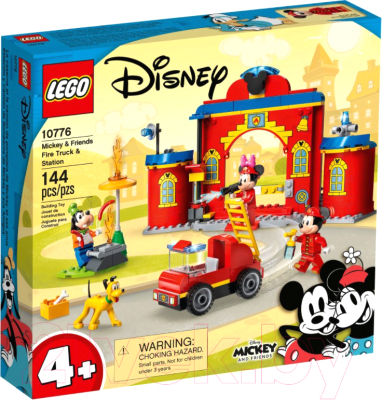 Конструктор Lego Disney Пожарная часть и машина Микки и его друзей 10776