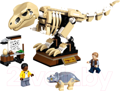 

Конструктор Lego, Jurassic World Скелет тираннозавра на выставке 76940