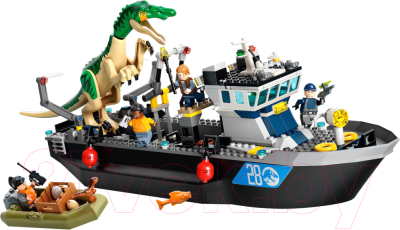 

Конструктор Lego, Jurassic World Побег барионикса на катере 76942