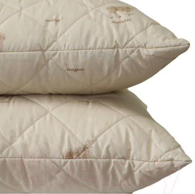 Подушка для сна Файбертек 6868.C.ШМ.П 68x68 (шерсть мериноса)