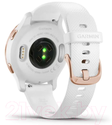 Умные часы Garmin Venu 2s / 010-02429-13 (розовое золото/белый)
